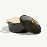 Round Enameled Cast Iron Dutch Oven