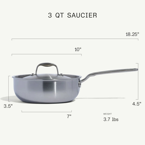 Stainless Clad Saucier