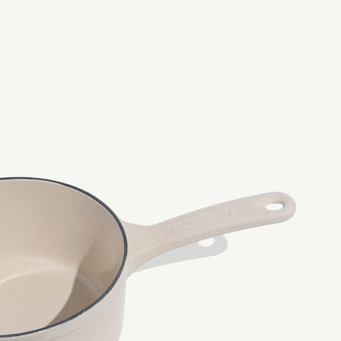 Enameled Cast Iron Saucepan