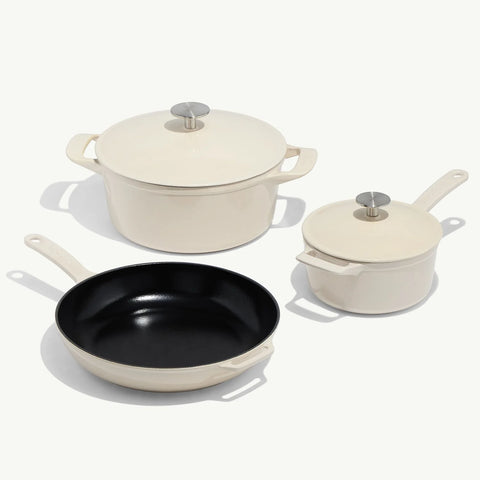 Enameled Cast Iron Set