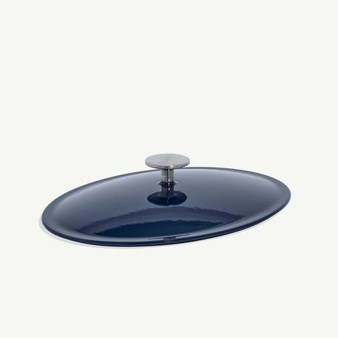 Oval Enameled Cast Iron Dutch Oven