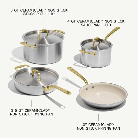 CeramiClad® Non Stick Cookware Set