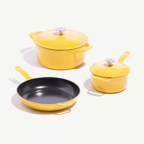 Enameled Cast Iron Set