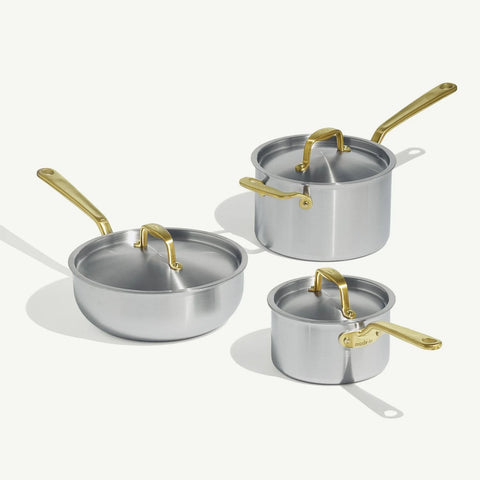 Stainless Saucepan Set