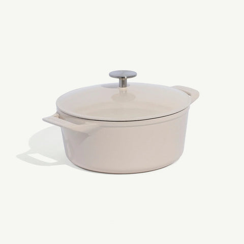 Round Enameled Cast Iron Dutch Oven
