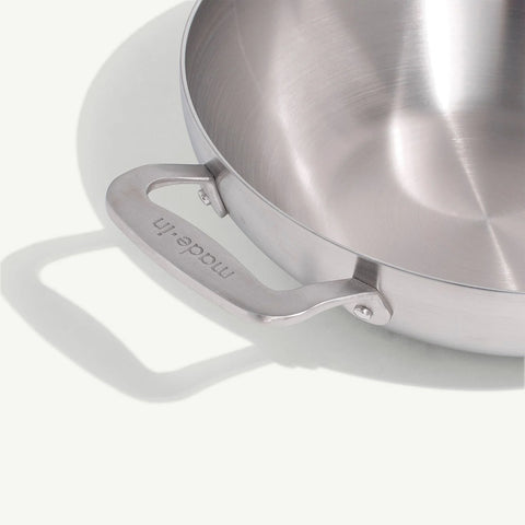 Stainless Clad Kadai