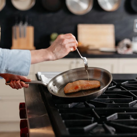 Stainless Clad Frying Pan