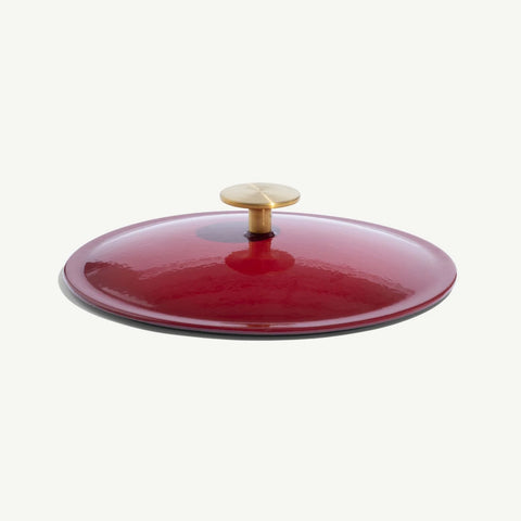 Round Enameled Cast Iron Dutch Oven