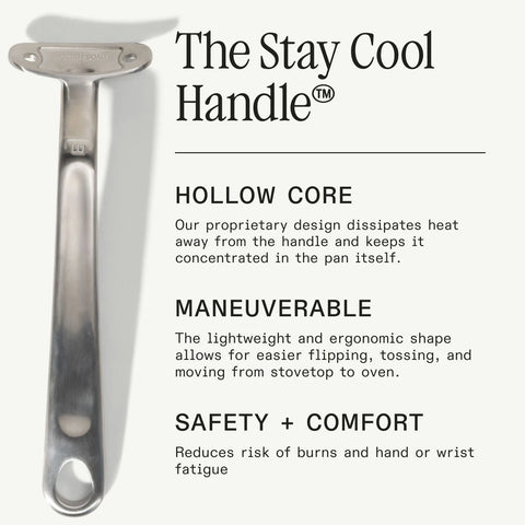 Stainless Clad Frying Pan Set