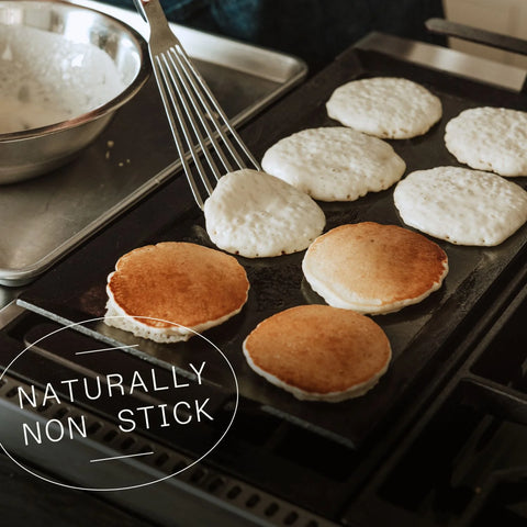 Carbon Steel Griddle Set