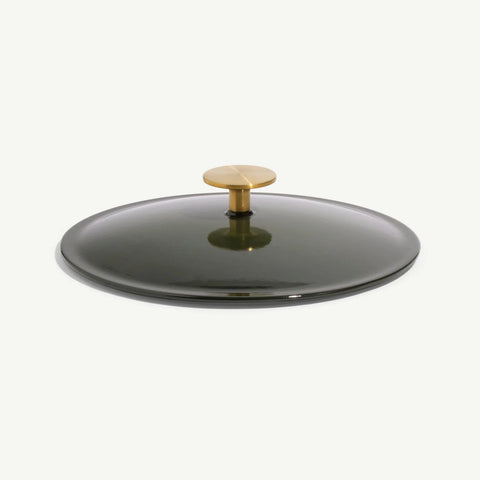 Round Enameled Cast Iron Dutch Oven