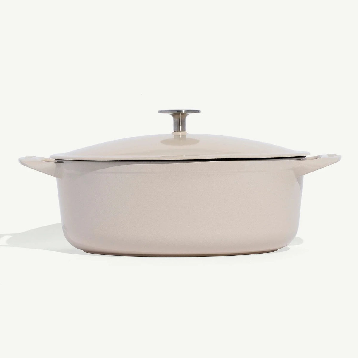 Oval Enameled Cast Iron Dutch Oven