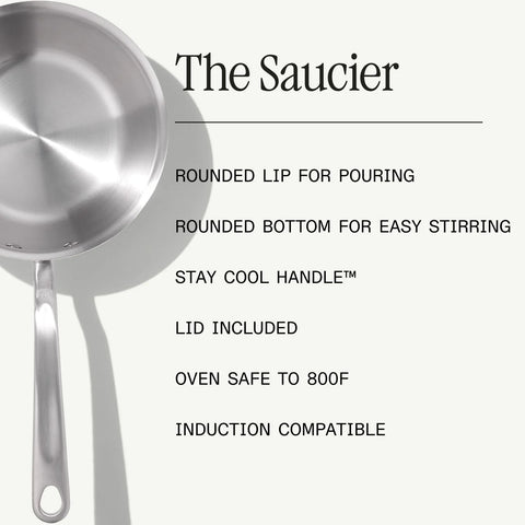 Stainless Clad Saucier