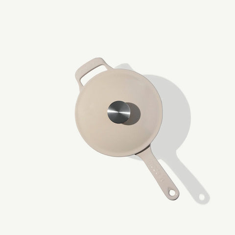 Enameled Cast Iron Saucepan