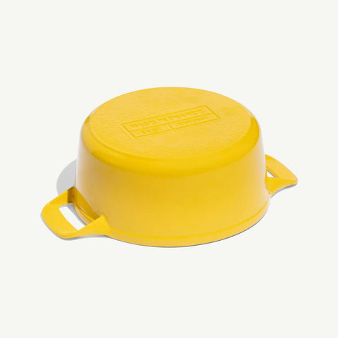 Round Enameled Cast Iron Dutch Oven