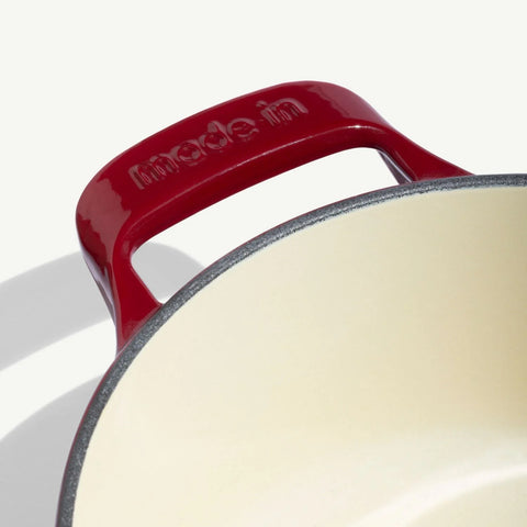 Enameled Cast Iron Saucepan