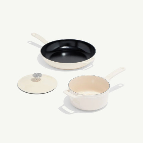 Enameled Cast Iron Set