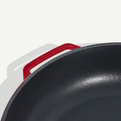 Enameled Cast Iron Skillet