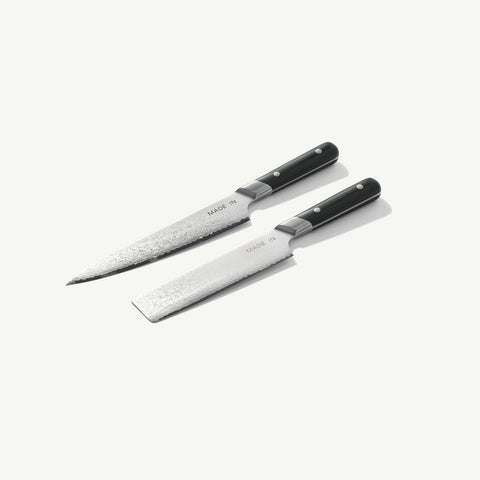 Japanese Damascus Steel Knife Set