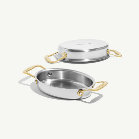 Stainless Steel Gratin Dishes