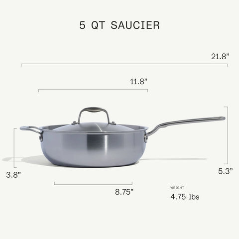 Stainless Clad Saucier