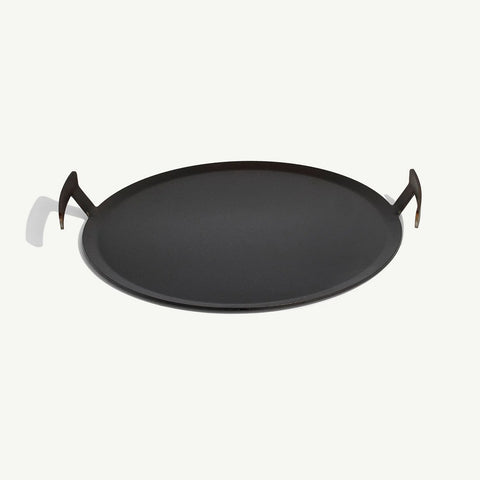Round Carbon Steel Griddle Set