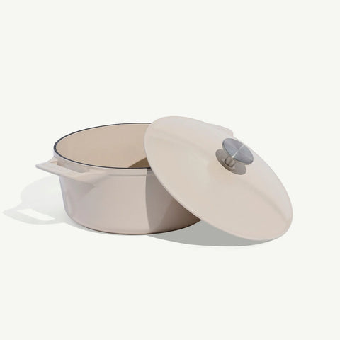 Round Enameled Cast Iron Dutch Oven