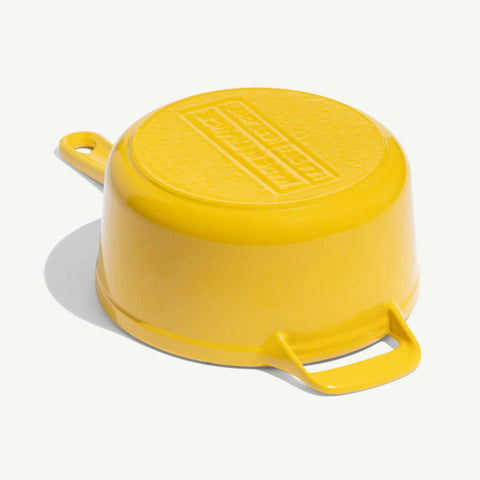 Enameled Cast Iron Saucepan