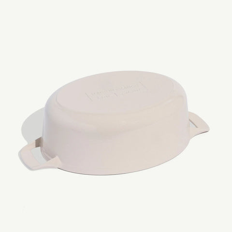 Oval Enameled Cast Iron Dutch Oven