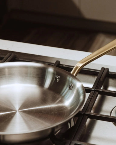Stainless Clad Frying Pan Set