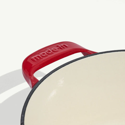 Round Enameled Cast Iron Dutch Oven