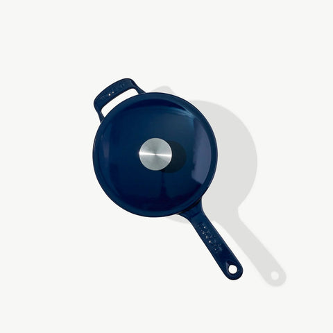 Enameled Cast Iron Saucepan