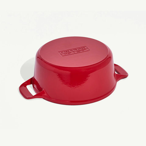 Round Enameled Cast Iron Dutch Oven
