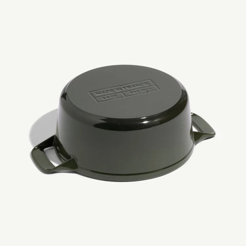 Round Enameled Cast Iron Dutch Oven